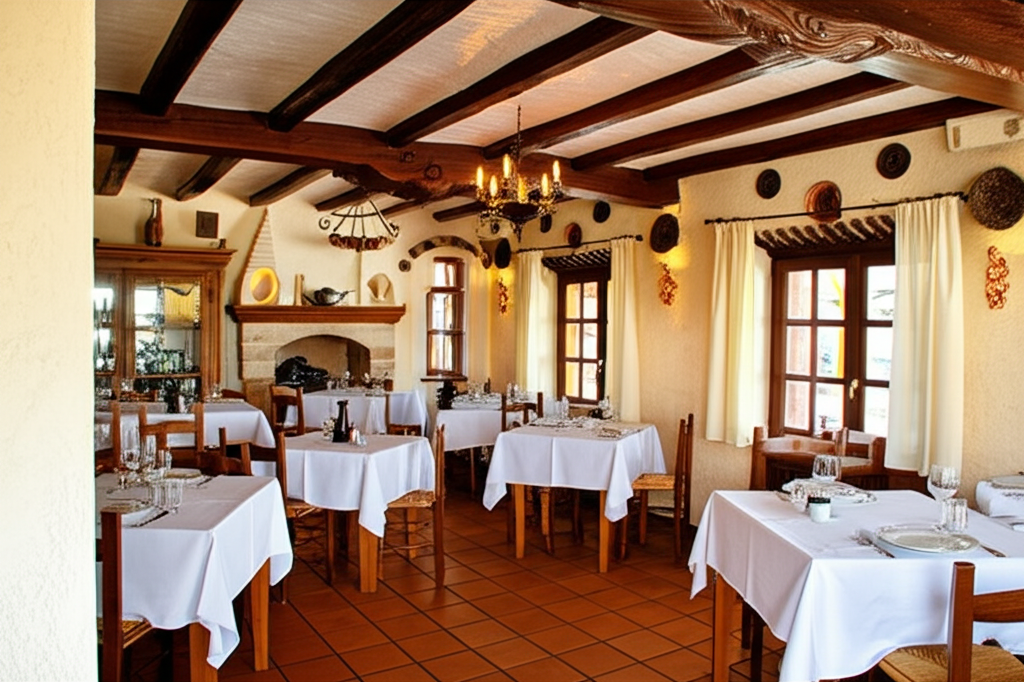 Interior del restaurante